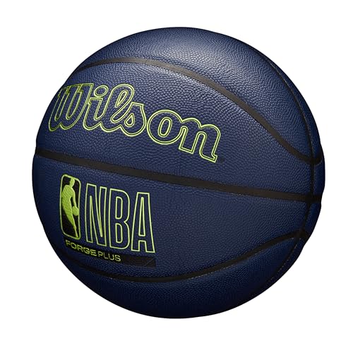 WILSON NBA Forge Plus IndoorOutdoor Basketball Navy Blue Size 7295 - Image 3