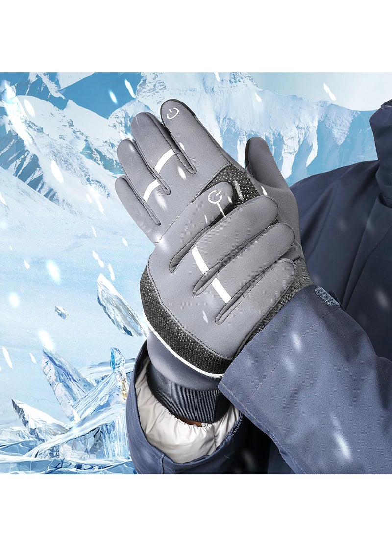 KASTWAVE Winter Gloves - Waterproof, Thermal, Touchscreen Friendly for Outdoor Sports, Running, Biking, and Driving - Unisex Design for Men and Women - Image 4