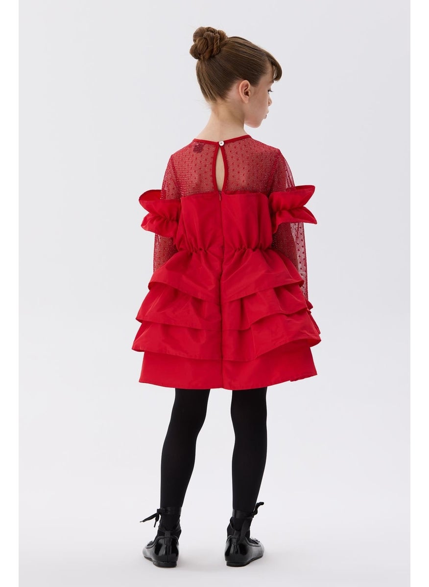 TYESS Bg Store Girl Red Dress  - Image 4