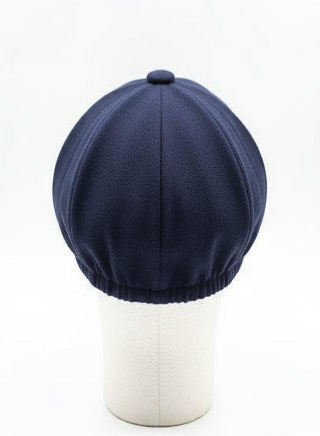 C Classic Woollen Baggy England Test Cricket Cap Blue - Image 5