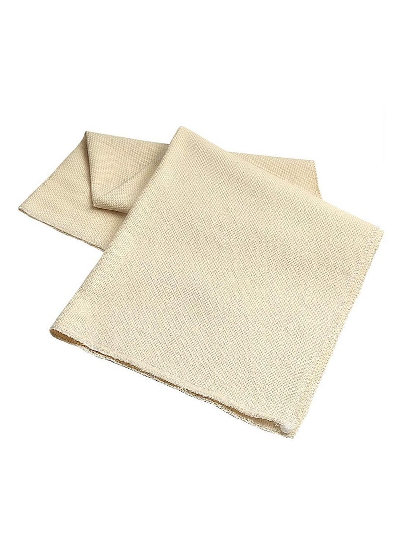 SYOSI Punch Needle Fabric, Embroidery Fabric, Monks Cloth for Punch Needle Embroidery Rug-Punch & Pinch Needle, 26.4 x 19.3 Inch  - Image 2