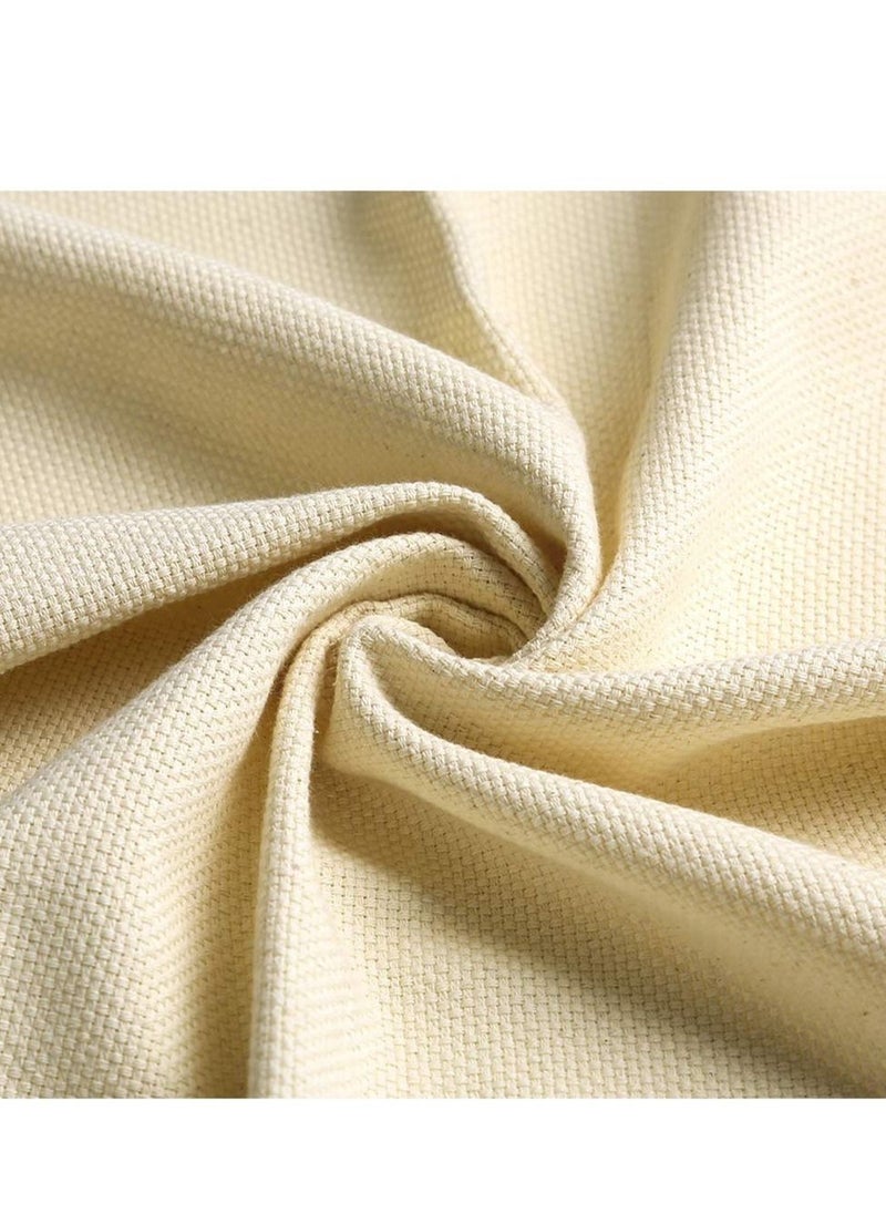 SYOSI Punch Needle Fabric, Embroidery Fabric, Monks Cloth for Punch Needle Embroidery Rug-Punch & Pinch Needle, 26.4 x 19.3 Inch  - Image 5