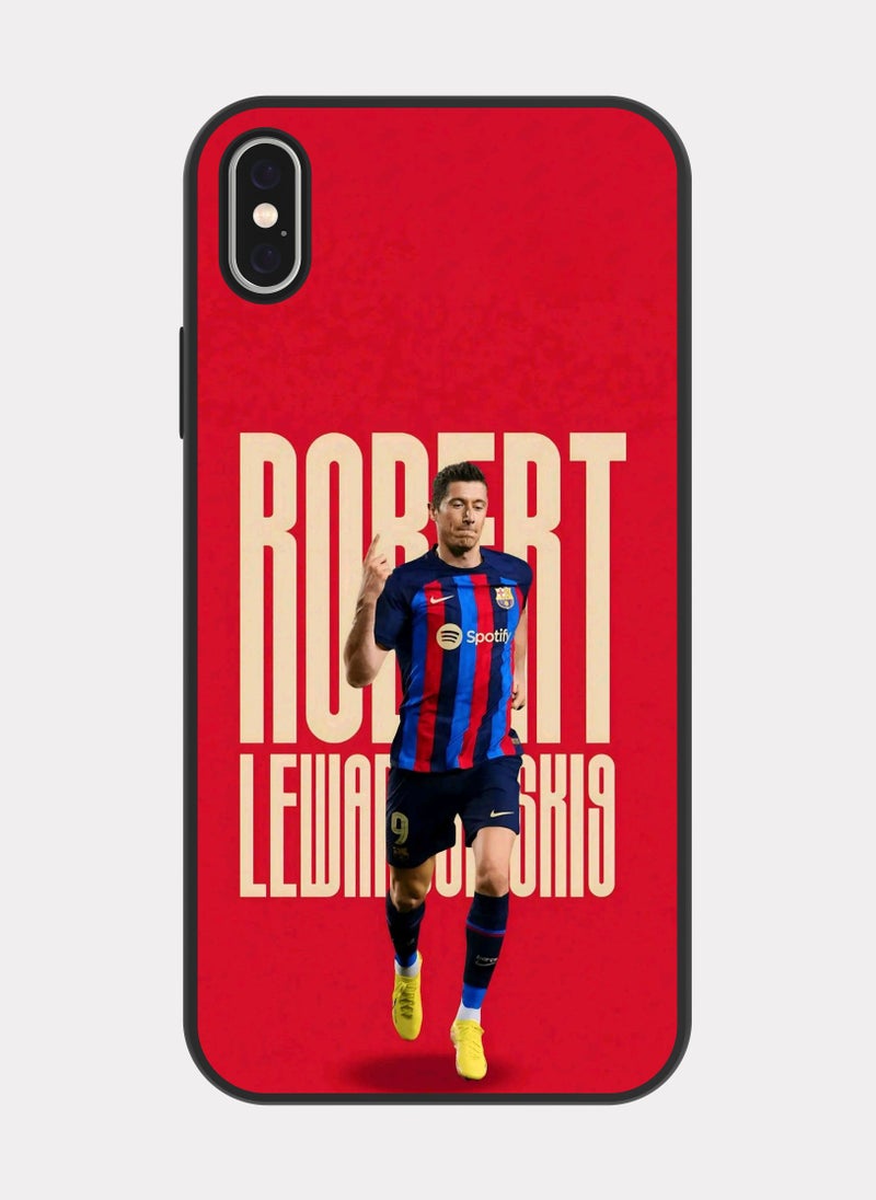 iPhone XS MAX case cover Robert Lewandowski Barcelona