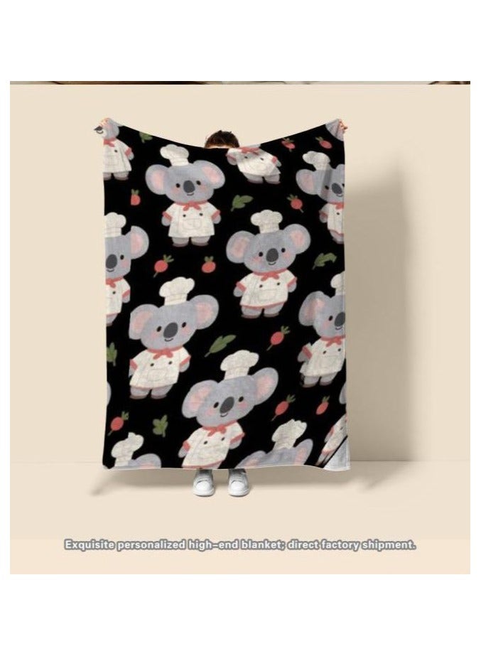 general Children's or student cartoon flannel thin blanket (warm and comfortable, suitable for sleep, games) 100cm*150cm - Image 3