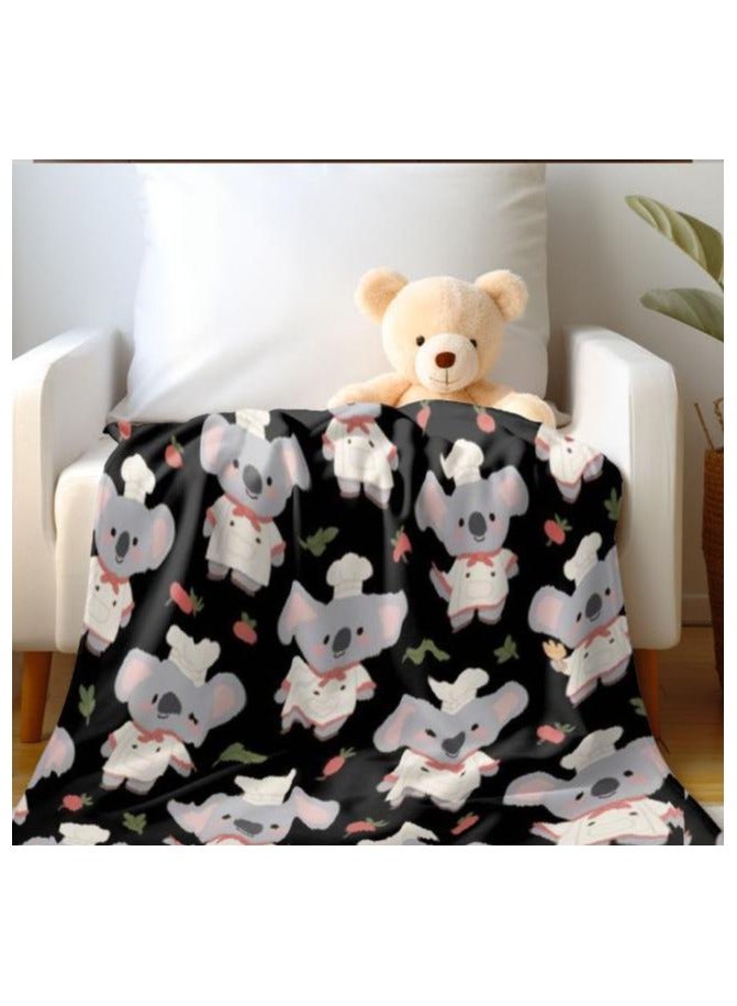 general Children's or student cartoon flannel thin blanket (warm and comfortable, suitable for sleep, games) 100cm*150cm - Image 5