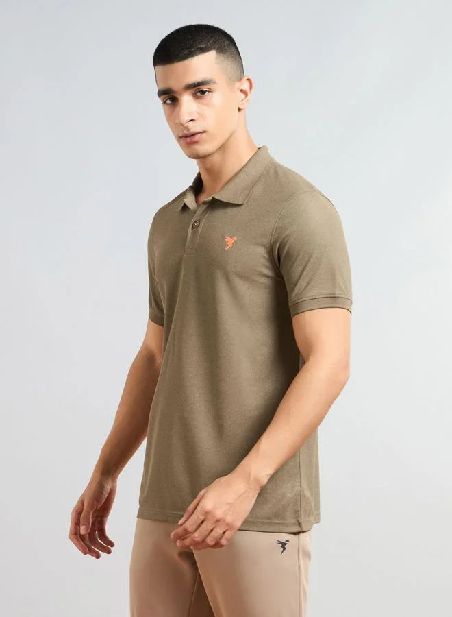 Technosport Technosport Solid Short Sleeve Polo T-Shirt