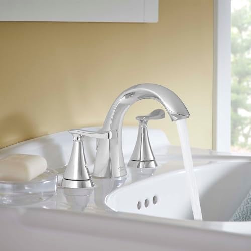 American Standard 7413801.002 Chatfield 8-Inch Widespread 2-Handle Bathroom Faucet, 1.2 GPM, Chrome - Image 2