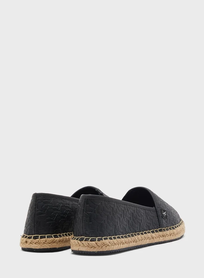 CALVIN KLEIN Embossed Espadrille