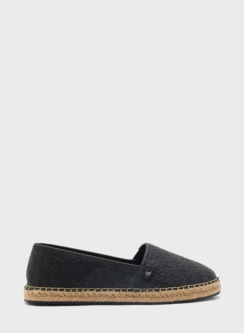 CALVIN KLEIN Embossed Espadrille
