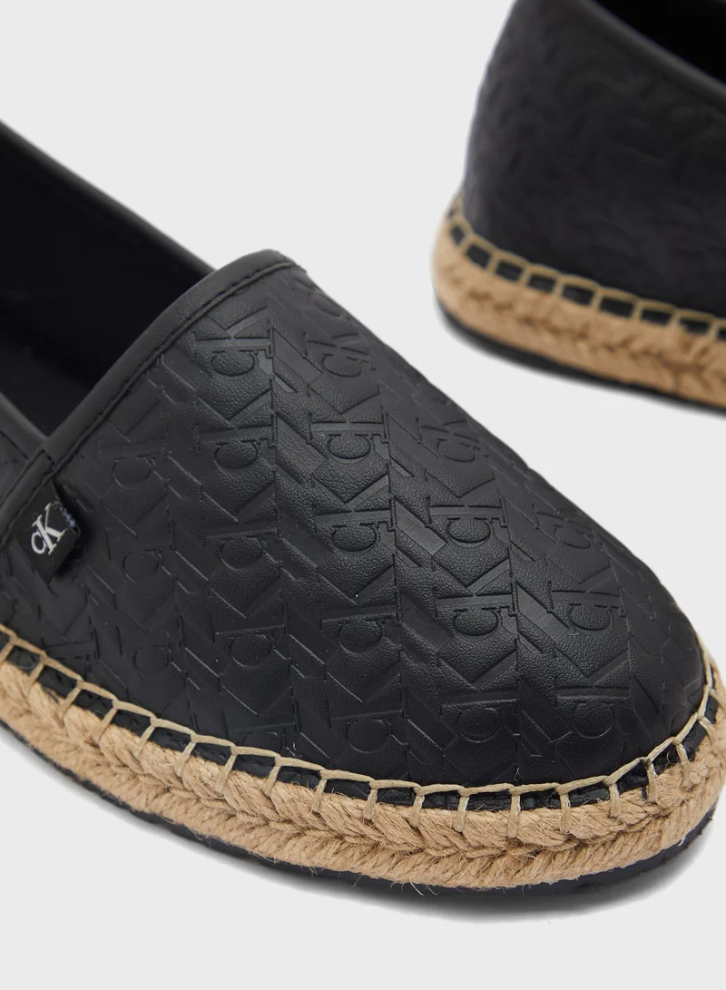 CALVIN KLEIN Embossed Espadrille