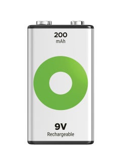 GP GP RECYKO 9V Ni-MH 200mAh 8.4V Rechargeable Battery - Blister 1  - Image 2
