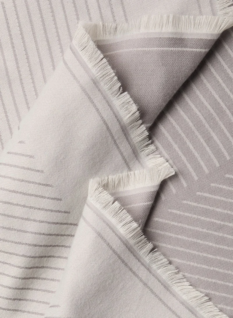 CALVIN KLEIN Emblem Logo Graphic Scarf