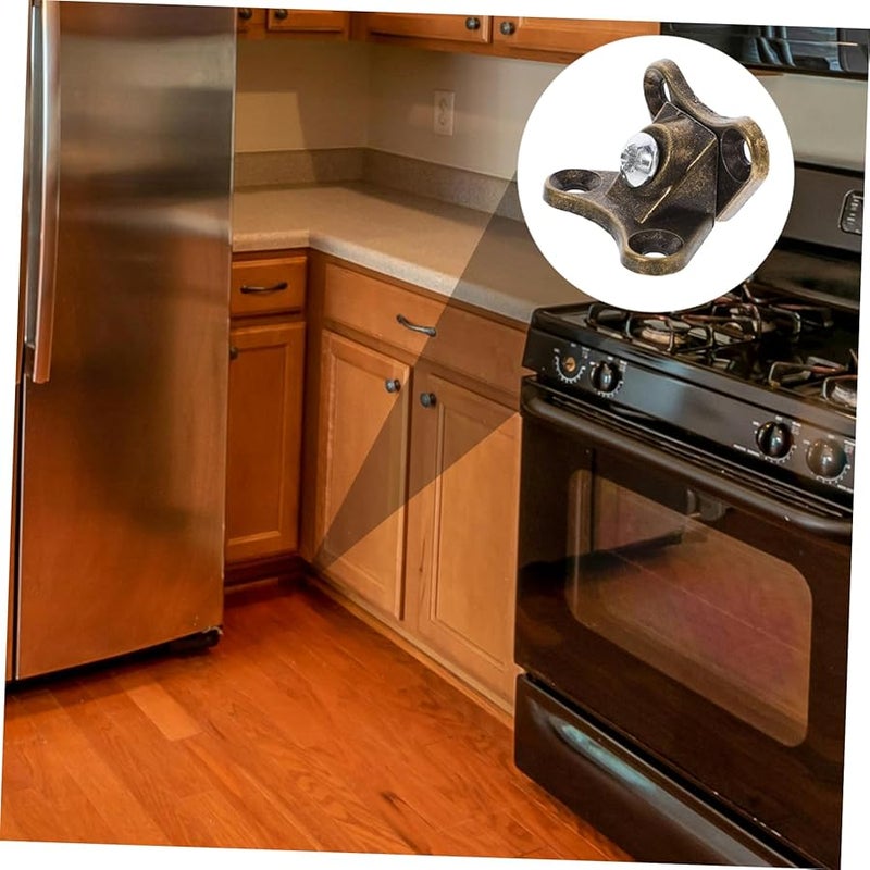 Tehaux 24pcs Antique Finish Butterfly Corner Brackets Removable Furniture Support - Image 5