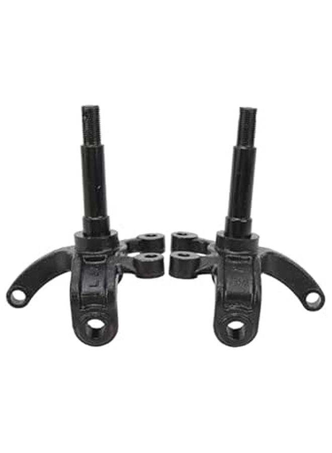 Steering Strut Knuckle Spindle Pair High Strength Durable Improves Handling - Image 1