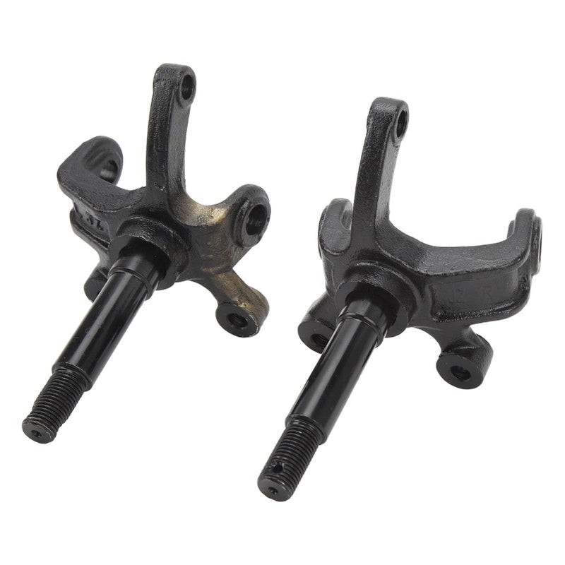Steering Strut Knuckle Spindle Pair High Strength Durable Improves Handling - Image 3