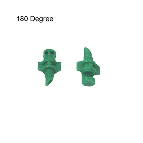 Zayi 90 180 360 Degree Atomizing Sprinkler Sprayer, Micro Garden Lawn Water Spray Misting Nozzle Sprinkler Irrigation System for Agriculture,Hydroponic and Aeroponic Irrigation, 3Colors, 150PCS - Image 2