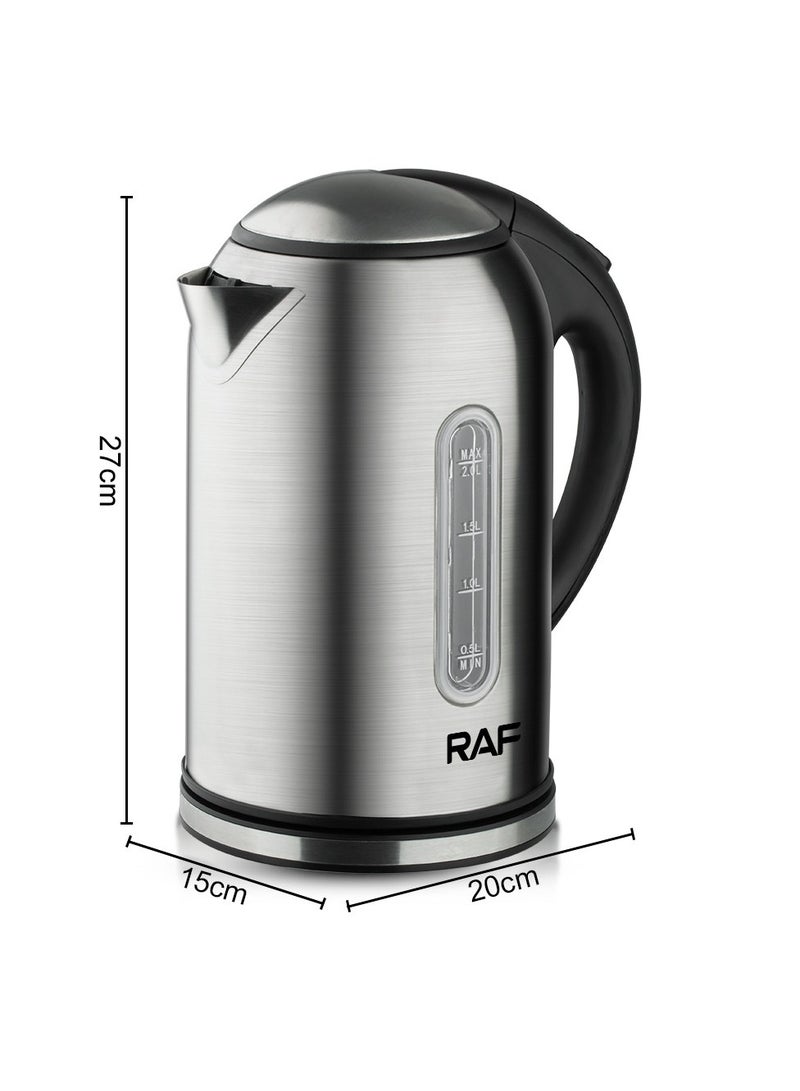 آر إيه أف غلاية منزلية من الفولاذ المقاوم للصدأ مع خاصية إيقاف التشغيل التلقائي سعة 1.8 لتر - Image 3