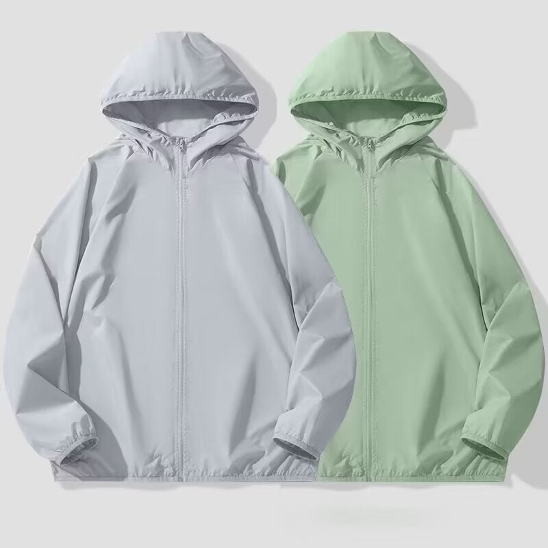 Summer Sun Protection Suit Men'S Thin Outdoor Cycling Fishing Jacket Coat Boys Ice Silk Sun Protection Suit - Image 2