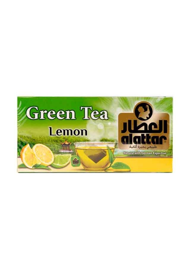 شاي أخضر, ليمون -20 ظرف