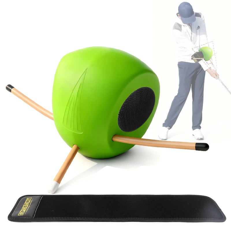 The Connector Golf Training Aid in Improving Hand Positioning, Smart Ball Golf Training Aid for Posture Correction Practice. Golf Swing Trainers are Suitable for Golfers at All Levels, (with Velcro) - Image 1