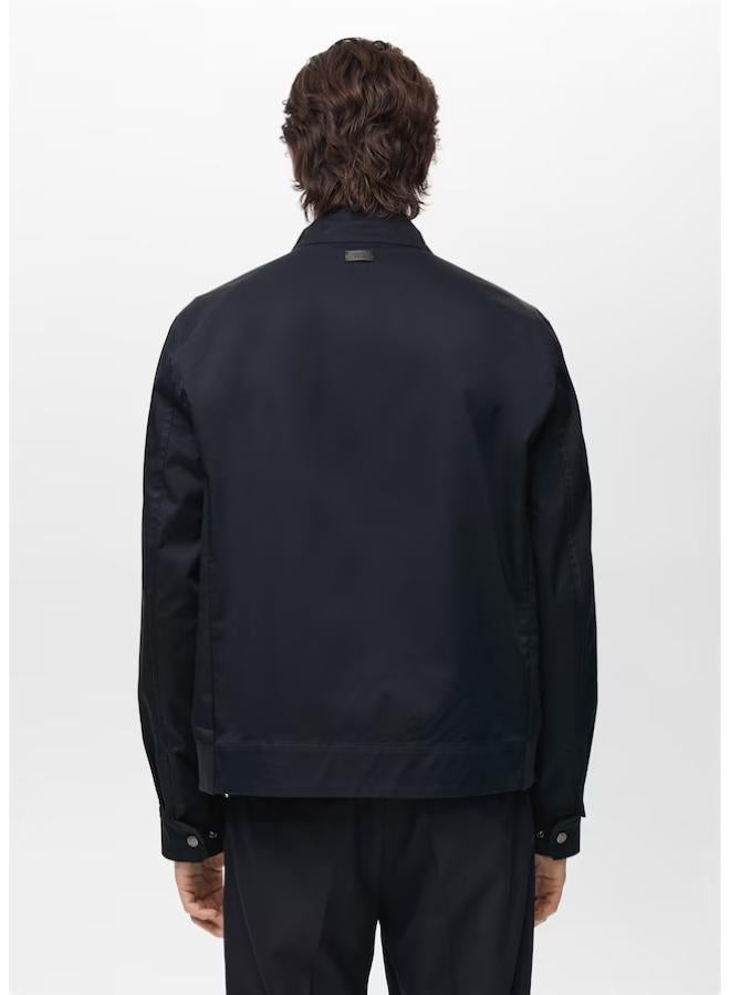 Mango Man Water-Repellent Cotton Jacket  - Image 2