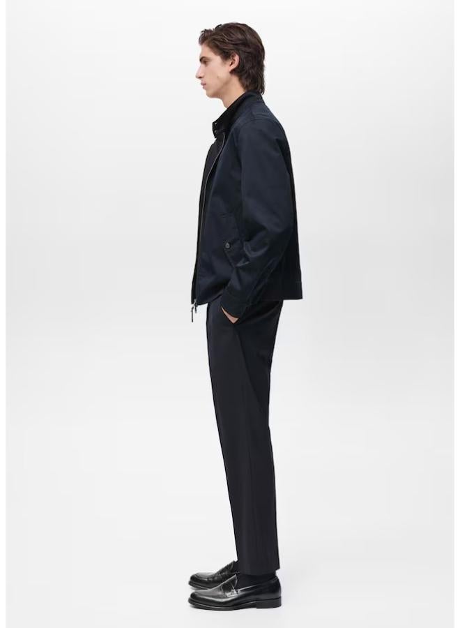 Mango Man Water-Repellent Cotton Jacket  - Image 3