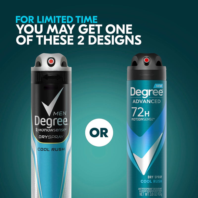 Degree مزيل العرق الجاف للرجال من ديغري - كول راش - عبوة 3 عد - Image 4