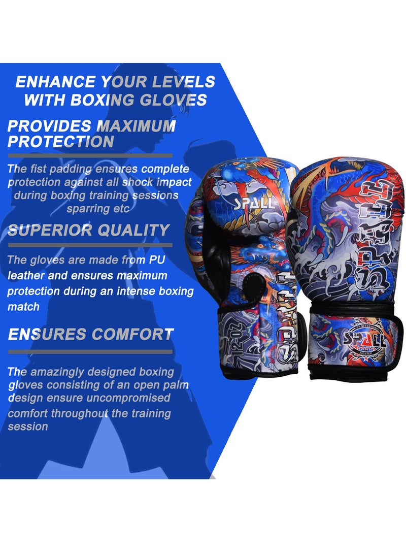 Spall Professional Boxing Gloves For Strong Punches Sparring And Kickboxing Fighting Punch Bag Workout Muay Thai And Training - Image 5