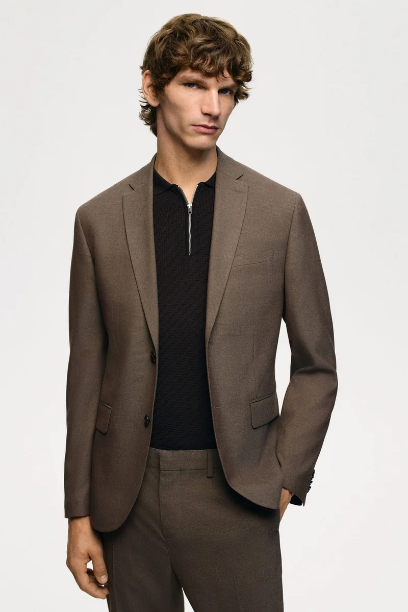 H&M Slim Fit Single-breasted jacket