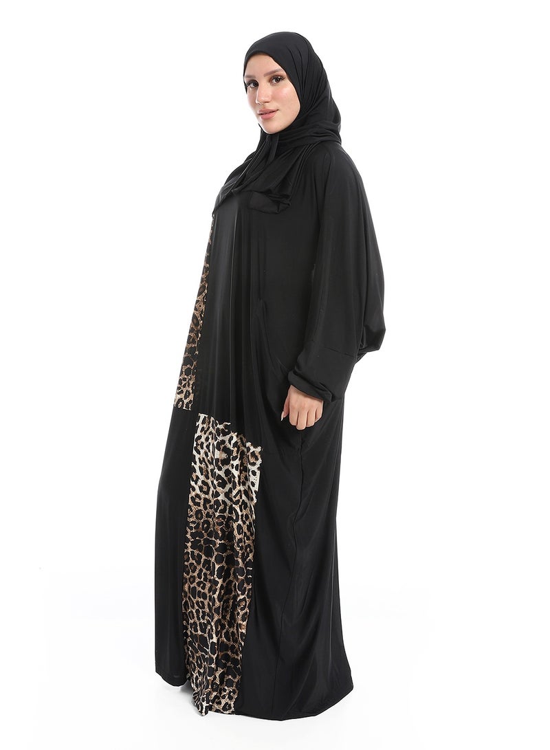 سيزار اسدال صلاة حريمي مزود بنقش تايجر  - Image 2
