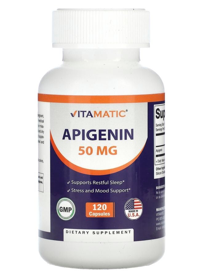 Vitamatic Apigenin 50 mg 120 Capsules