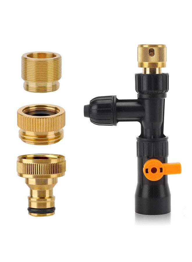 Hygger Metal Aquarium Water Changer Replacement Parts, Faucet Nozzles Connectors (Metal) - Image 1