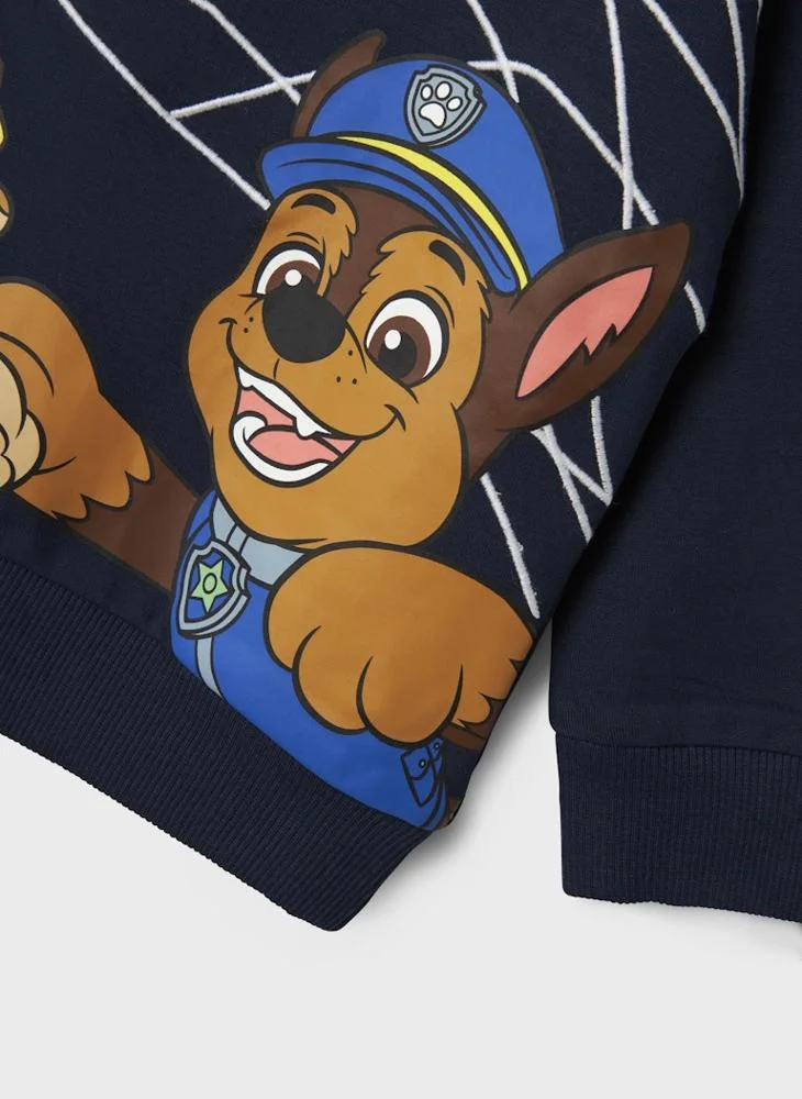 NAME IT Kids Nmmjaako Paw Sweatshirt