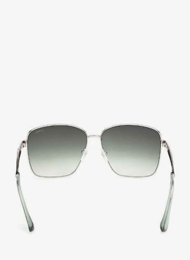 GUESS Geometric Gradient Lens Sunglasses