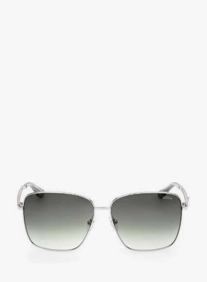 GUESS Geometric Gradient Lens Sunglasses