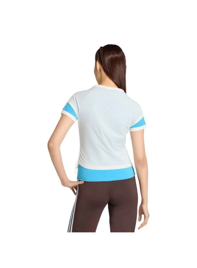 adidas Originals  DOUBLE LAYERED CALI T-Shirt for Women | Best Price UAE