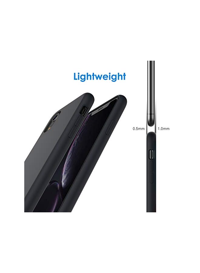 جي تيك علبة السيليكون الخاصة بـ iPhone XR ، بحالة حماية كاملة للجسم حريرية ، بحري - Image 3