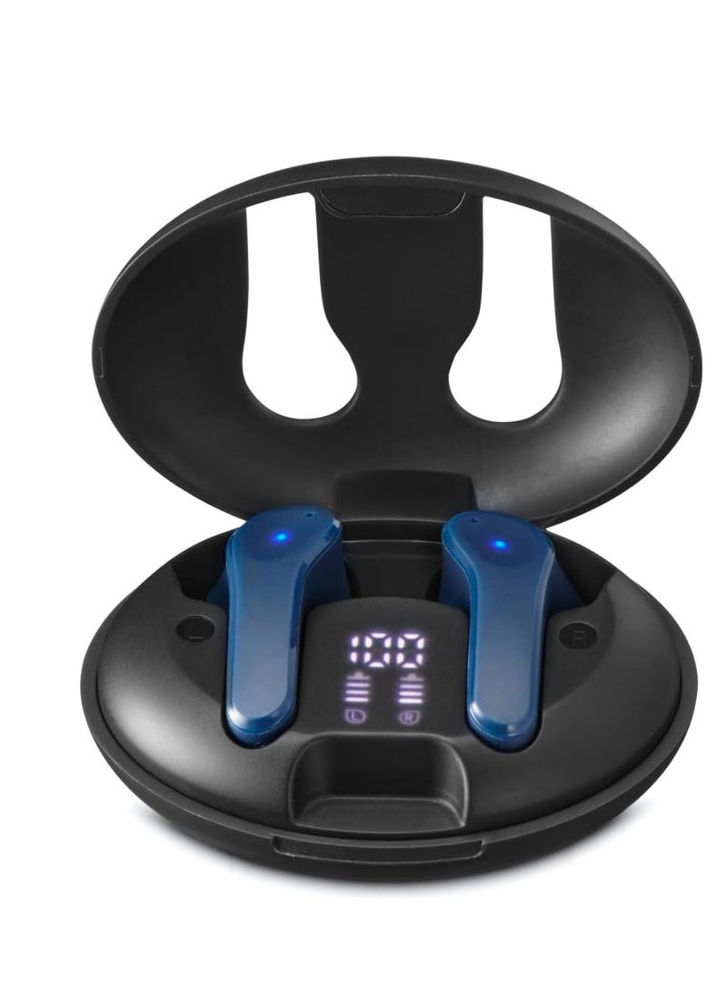 Hama Hama 184169 "Spirit Unchained" ENC True Wireless Earbuds, Blue  - Image 3