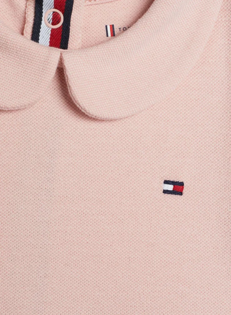 TOMMY HILFIGER Kids Logo Tiered Dress