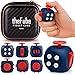 PILPOC theFube Fidget Cube 6Sided Stress Relief Infinity Cube for Adults Kids Boosts Concentration Mindfulness Aid SilentAudible Includes Carry Case for Portability SapphirePearlCrimson - Image 3