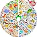 Arme 600Pcs Animal Stickers Pack Colorful Vinyl Stickers for Water Bottles Computer Skateboad Phone Notebooks Cute Animal Stickers Waterproof Pet Stickers for Toddlers Kids Teens Girls Boys - Image 3