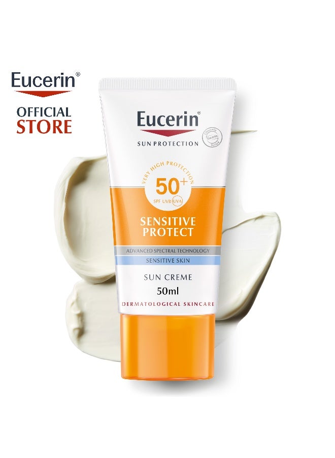 Eucerin Sensitive Protect Sun Cream For Sensitive & Dry Skin - 50ml 50ml - Image 1