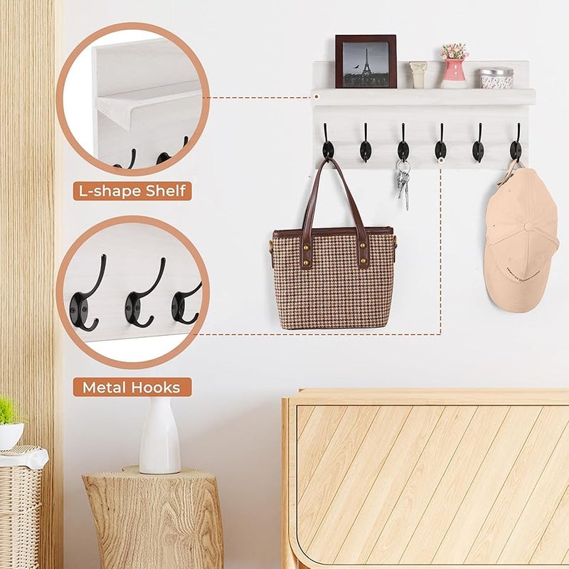 Coat Hooks (White) - Image 5
