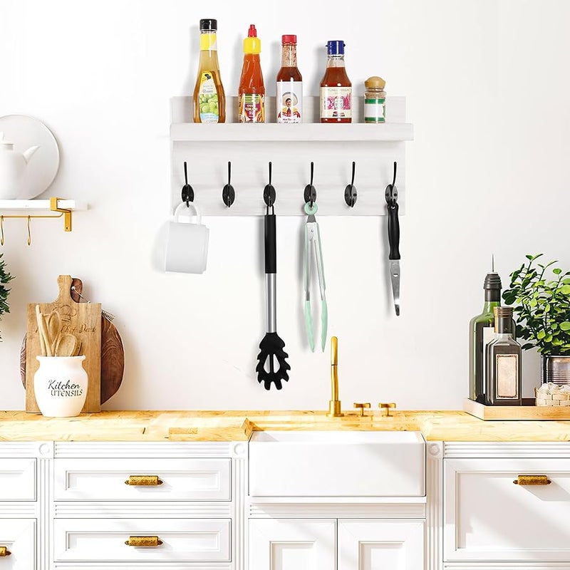 Coat Hooks (White) - Image 4