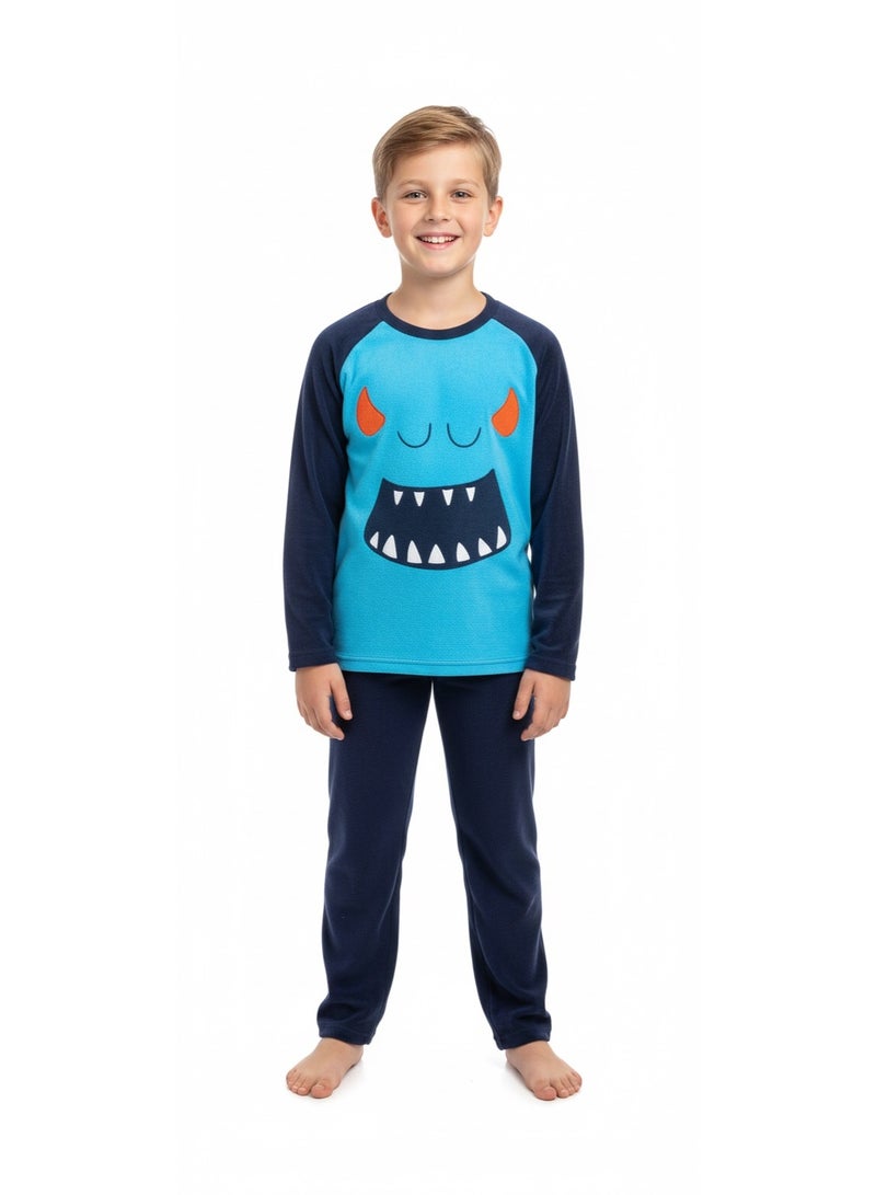 Jet Kids' Winter Home wear Pajamas (Velvet ) – Trendy, comfortable designs perfect for lounging and sleep.