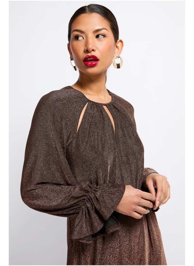 Little Mistress Cut Out Detail Jumpsuit