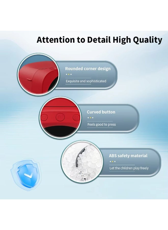 AI Smart Portable Thermal Printer with Voice-to-Image Generation, 203 DPI, Red - Image 4