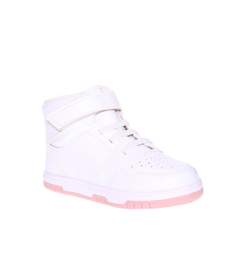 MOLEKINHA Girls Lace Up Sneakers – Lightweight Fashion Sports Shoes - Image 1