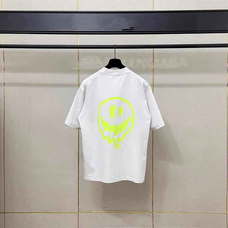2025 Paris B Brand Alien Logo Embroidered Letter Unisex Short-Sleeve T-Shirt Trendy Men'S Selection Casual Versatile - Image 5