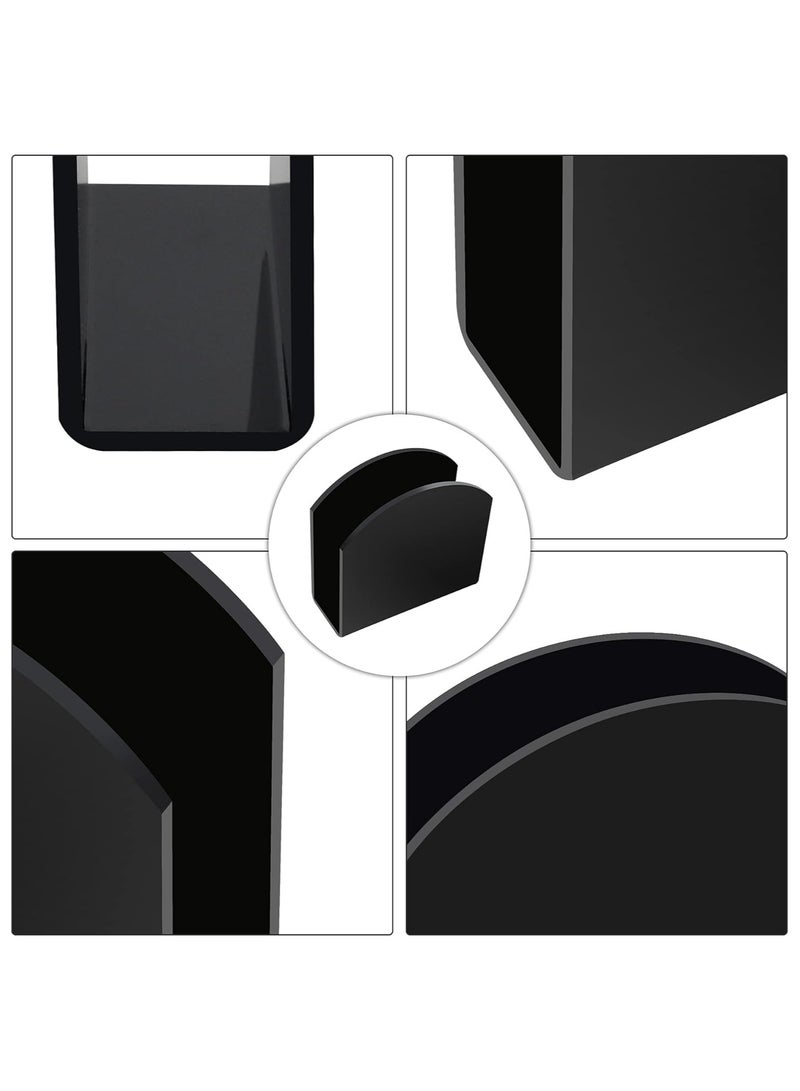 TPGP Napkin Holder Acrylic Napkin Holders for Tables | Clear Paper Napkin Holder Stand | Tabletop Freestanding Tissue Box Dispenser for Dinner, Kitchen, Restaurant, Home Decor, Bar Accessories (Black) - Image 4